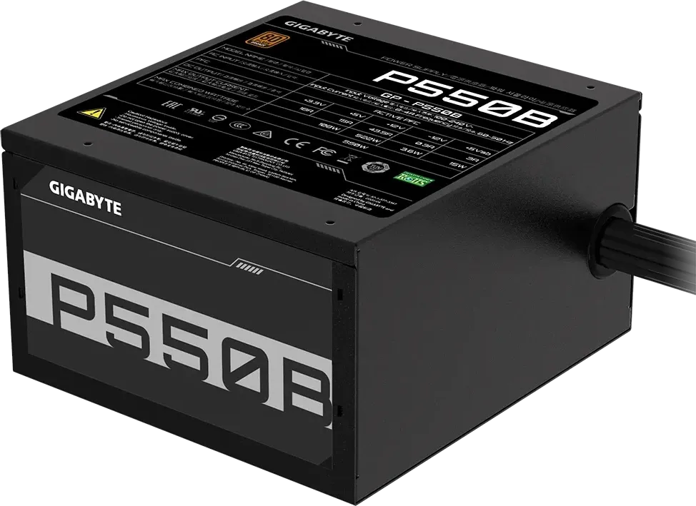Gigabyte GP-P550B 80 Plus Bronze 550 Watts PSU
