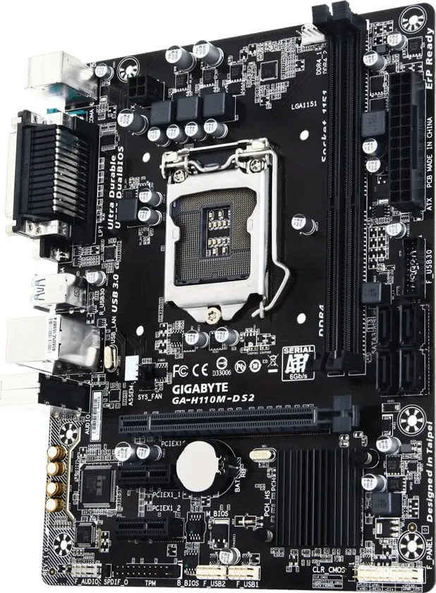 Gigabyte H110M-DS2 Motherboard