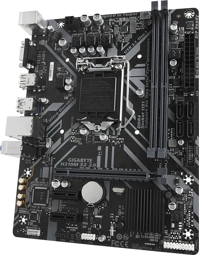 Gigabyte H310M S2 2.0 Motherboard