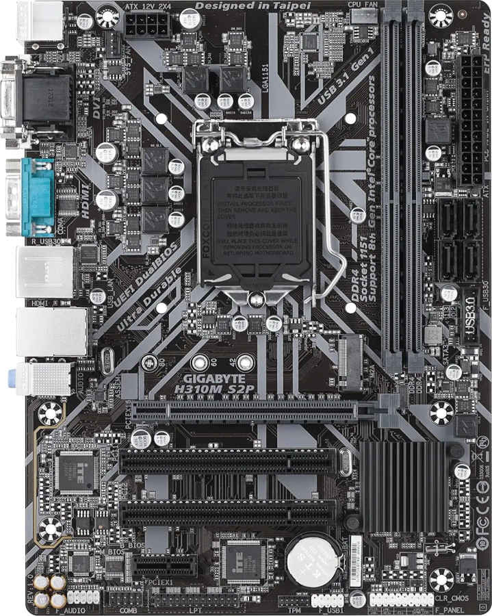Gigabyte H310M S2P Motherboard