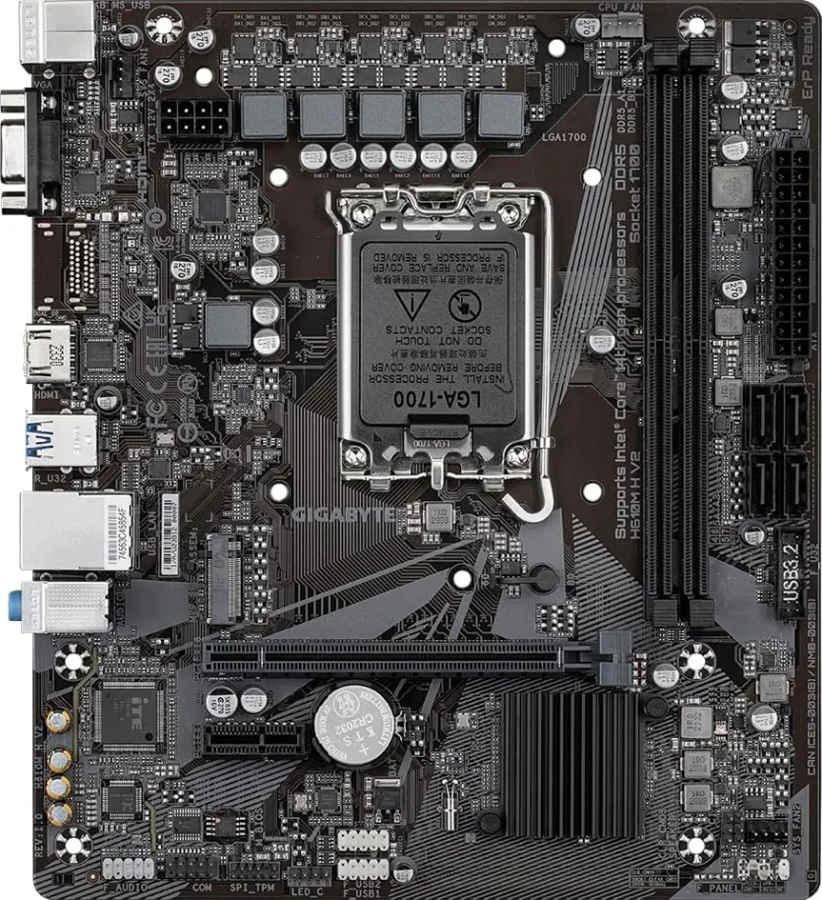 Gigabyte H610M H V2 Motherboard