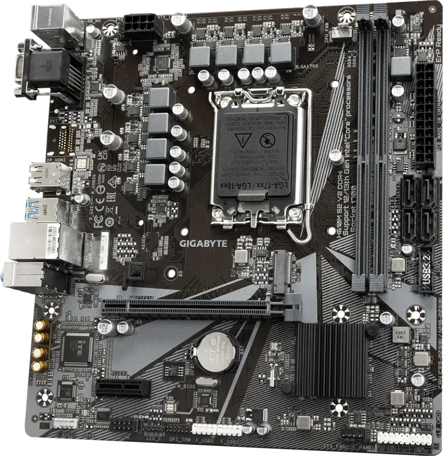 Gigabyte H610M S2 V2 DDR4 Motherboard