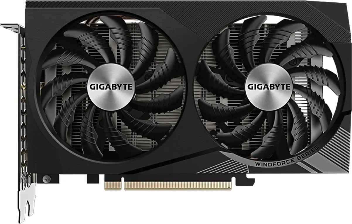 Gigabyte NVIDIA GeForce RTX 3050 Windforce OC V2 8G 8 GB GDDR6 Graphics Card