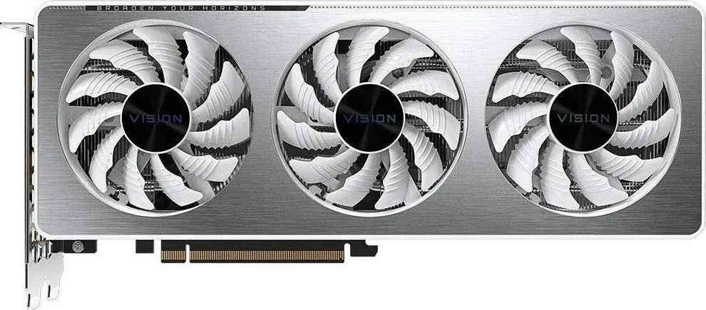 Gigabyte NVIDIA GeForce RTX 3060 VISION OC 12G (rev 2.0) 12 GB GDDR6 Graphics Card