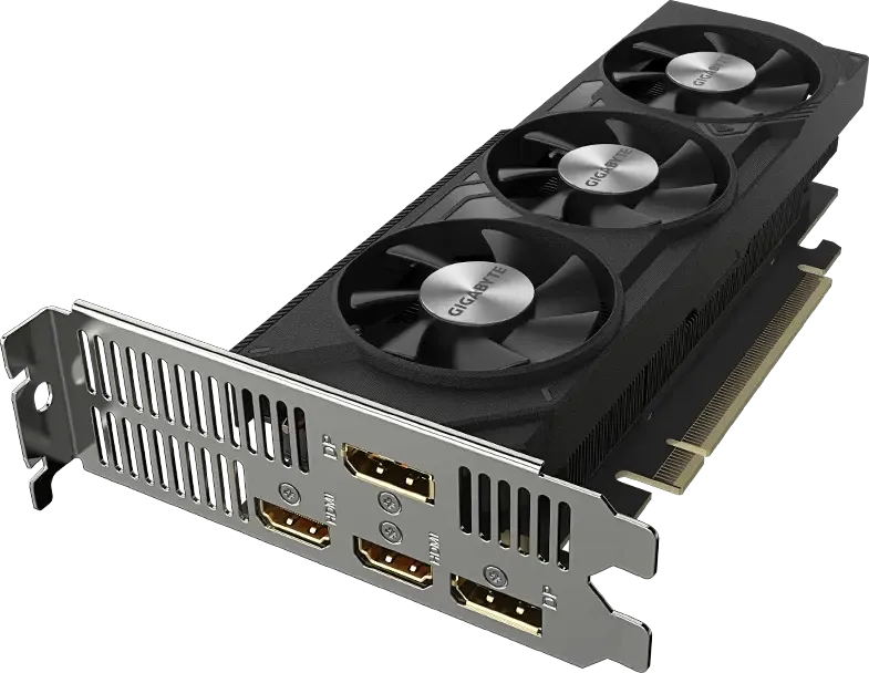 Gigabyte NVIDIA GeForce RTX 4060 OC Low Profile 8G 8 GB GDDR6 Graphics Card