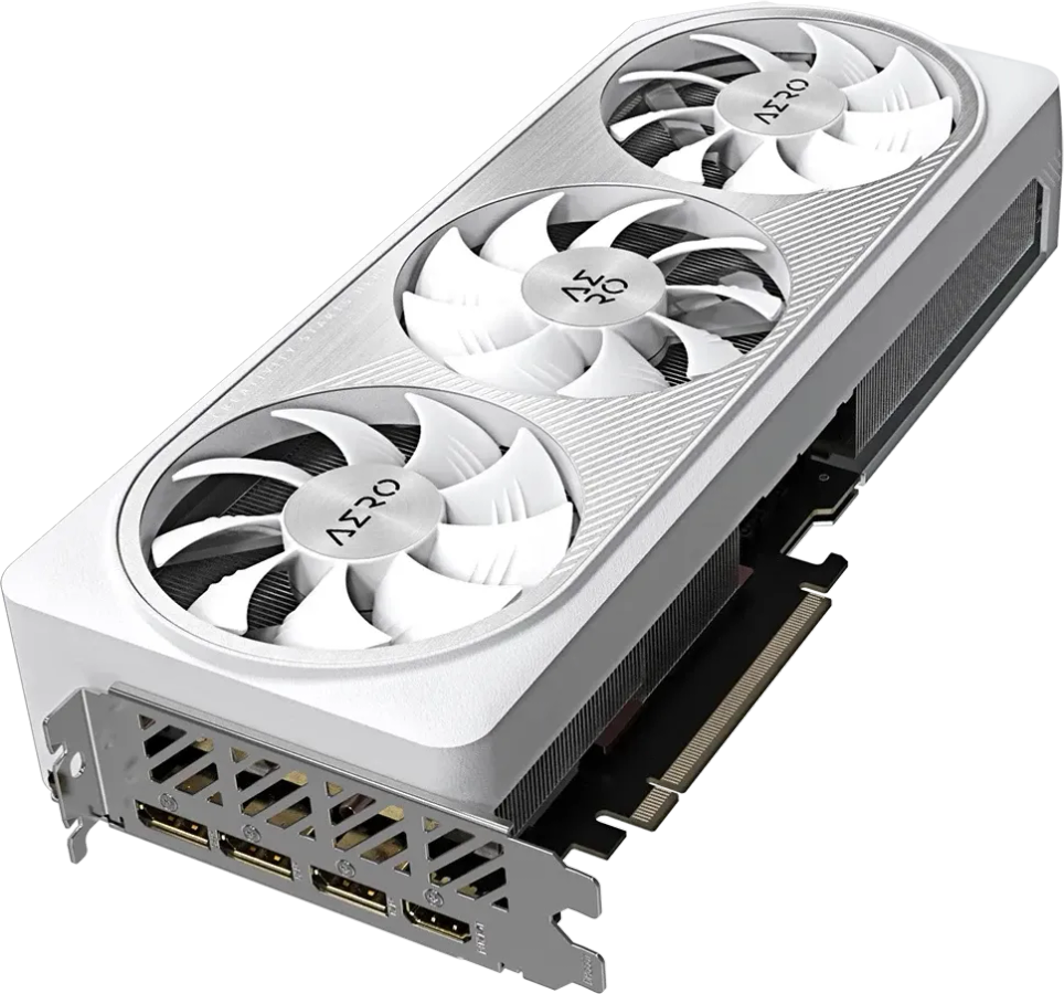 Gigabyte NVIDIA GeForce RTX 4070 Ti AERO OC V2 12G 12 GB GDDR6X Graphics Card