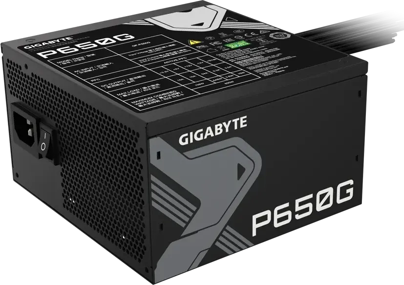 Gigabyte P650G 80 Plus Gold 650 Watts PSU