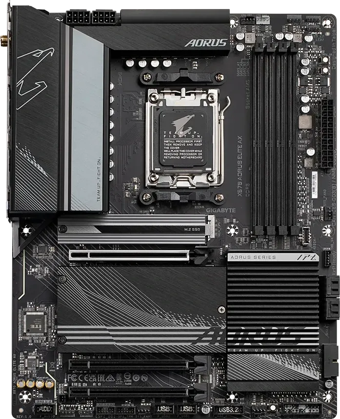 Gigabyte X670 AORUS ELITE AX Wi-Fi Motherboard