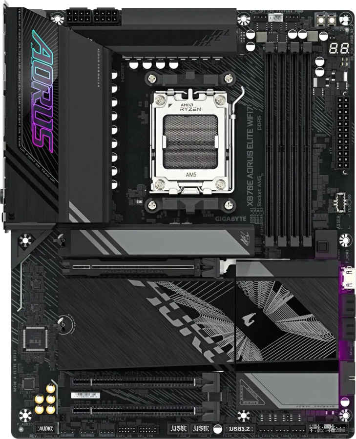 Gigabyte X870E Aorus Elite WiFi 7 Motherboard