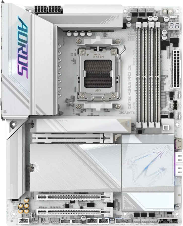Gigabyte X870E AORUS PRO ICE WiFi Motherboard