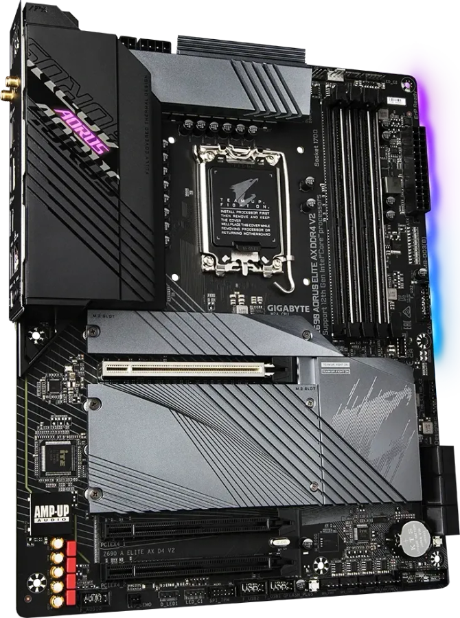 Gigabyte Z690 AORUS ELITE AX DDR4 V2 Motherboard