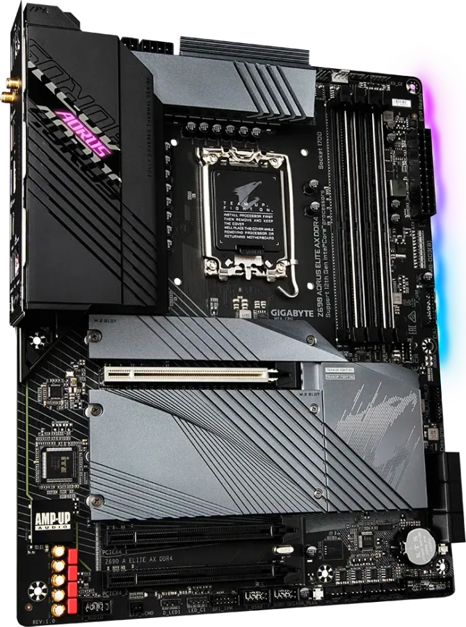 Gigabyte Z690 AORUS ELITE AX DDR4 WiFi Motherboard