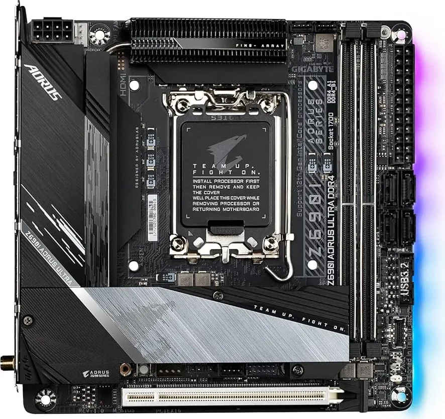 Gigabyte Z690I AORUS Ultra DDR4 Wi-Fi Motherboard