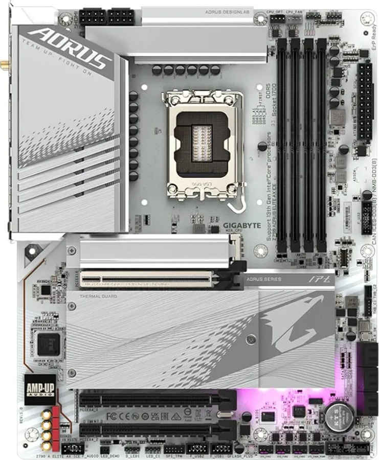 Gigabyte Z790 AORUS ELITE AX ICE WiFi Motherboard