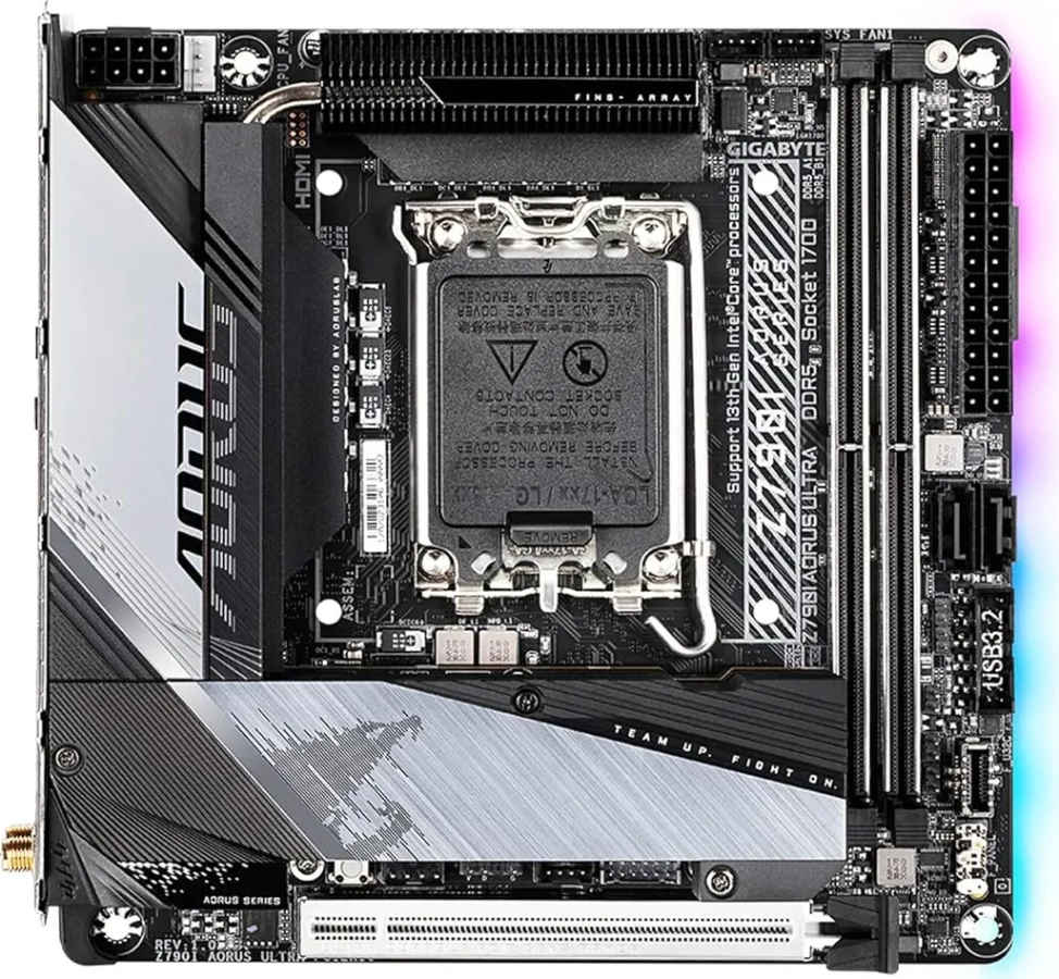 Gigabyte Z790I AORUS Ultra Wi-Fi Motherboard