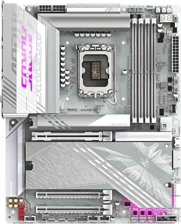 Gigabyte Z890 AORUS Elite X ICE Motherboard