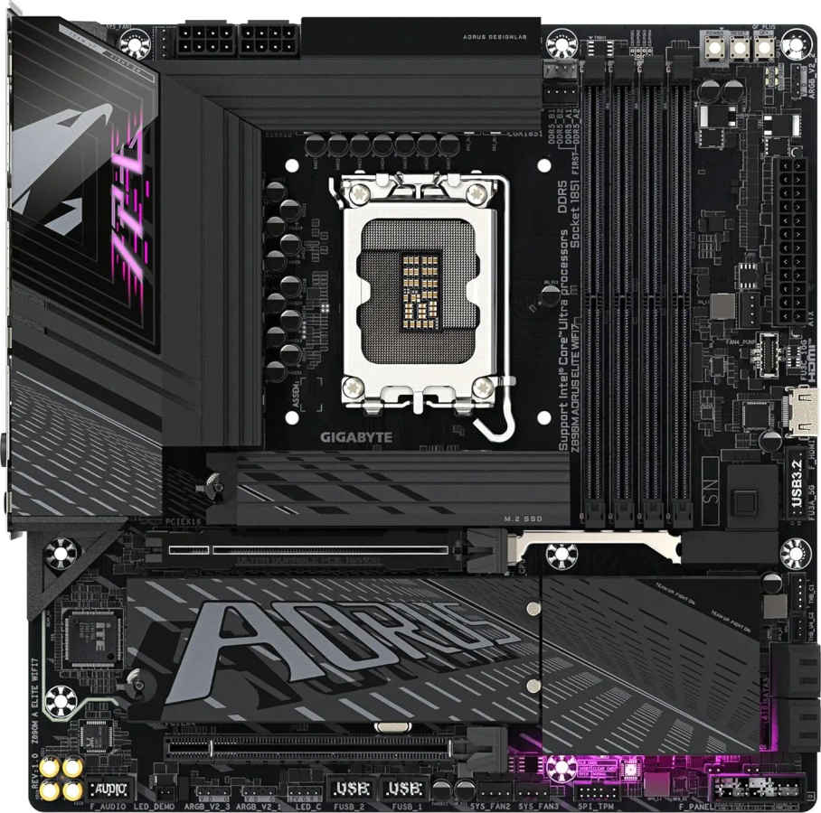 Gigabyte Z890M AORUS Elite WiFi 7 Motherboard