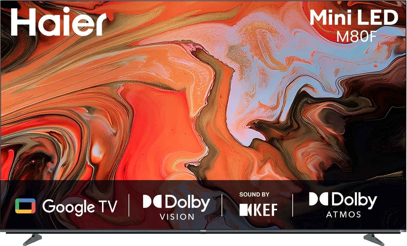 Haier M80F 55 inch Ultra HD 4K Smart Mini LED TV (H55M80FUX)