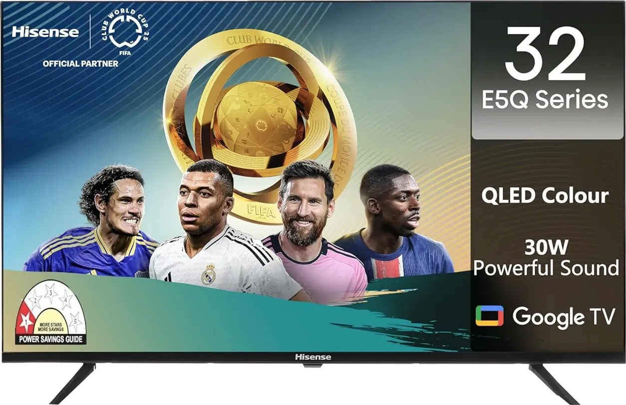 Hisense E5Q Series 32 inch HD Ready Smart QLED TV (32E5Q)
