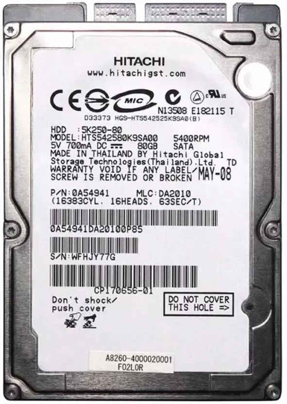 Hitachi Barcuda JPK3FD 2 TB Desktop Internal Hard Disk Drive