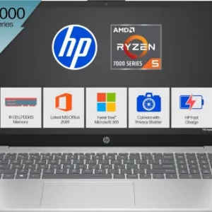HP 15-fc1039AU Laptop (AMD Ryzen 5 7535HS/ 16GB/ 512GB SSD/ Win11 Home)