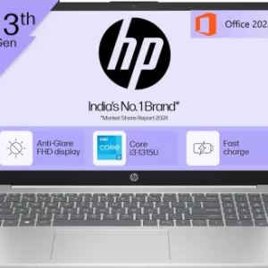 HP ‎15-fd0465TU Laptop (13th Gen Core i3/ 8GB/ 512GB SSD/ Win11 Home)
