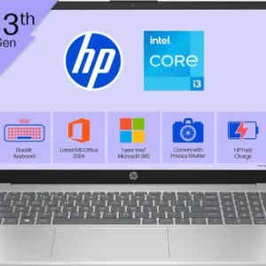HP 15-fd0572TU Laptop (13th Gen Core i3/ 8GB/ 512GB SSD/ Win11 Home)