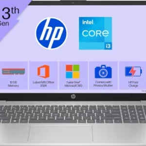 HP 15-fd0573TU Laptop (13th Gen Core i3/ 12GB/ 512GB SSD/ Win11 Home)