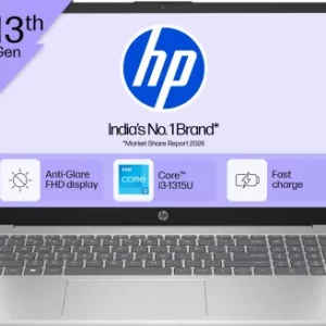 HP 15 (13th Gen Intel Core i3-1315U, 16GB RAM, 512GB SSD)