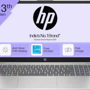 HP 15-FD0582TU Laptop (13th Gen Core i3/ 8GB/ 512GB SSD/ Win11 Home)