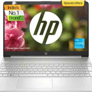 HP 15s-fq5326TU Laptop (12th Gen Core i3/ 8GB/ 512GB SSD/ Win11 Home)