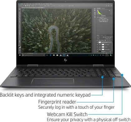 HP ENVY 15 x360 15-ds1010nr Laptop (AMD Ryzen 5/ 8GB/ 512GB SSD/ Win10)