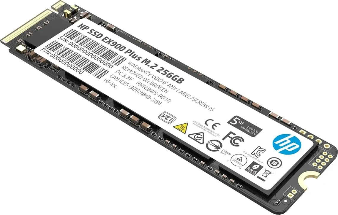 HP EX900 Plus 256GB Internal Solid State Drive