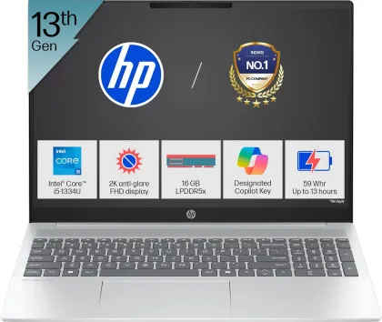 HP OmniBook 5 16-ba1008TU Laptop (13th Gen Core i5/ 16GB/ 512GB SSD/ Win11)