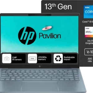 HP Pavilion Plus 14-ew0108TU Laptop (13th Gen Core i5/ 16GB/ 512GB SSD/ Win 11)
