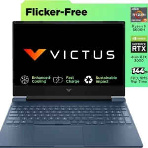 HP Victus 15-fb0178AX Gaming Laptop (AMD Ryzen 5 5600H/ 16GB/ 512GB SSD/ Win11/ 4GB Graph)