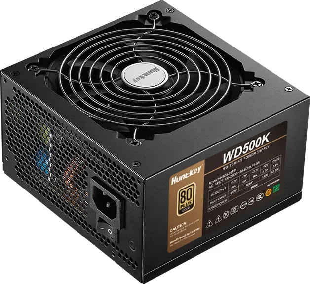 Huntkey WD500K 80 Plus Gold 500 Watts PSU