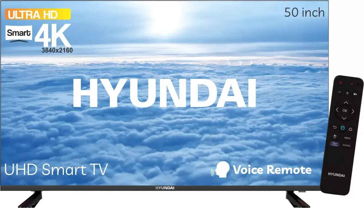 Hyundai UHDHY50B78VRTNW 50 inch Ultra HD 4K Smart LED TV