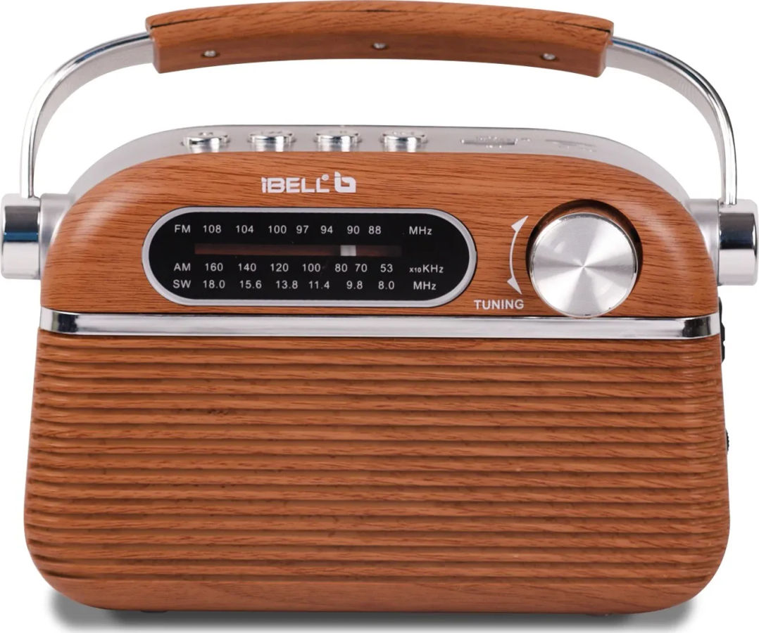 iBELL FM700BT Portable FM Radio with Bluetooth Speaker