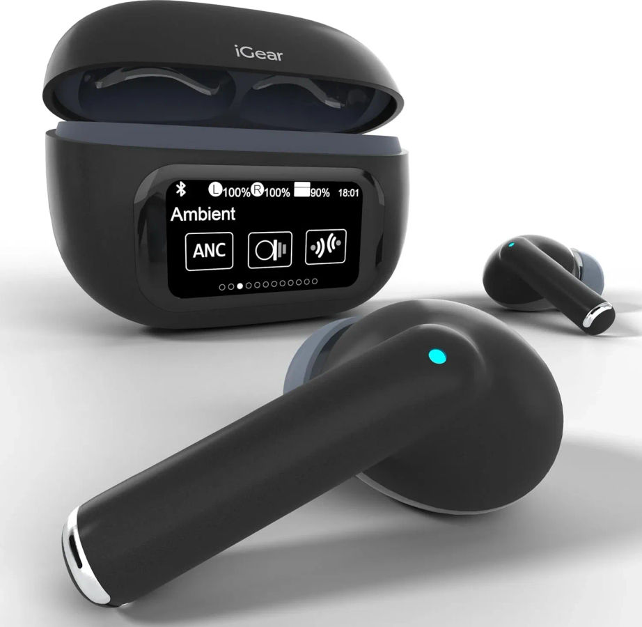 iGear PixelPod Screen True Wireless Earbuds