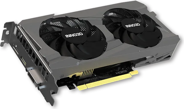 Inno3D NVIDIA GeForce RTX 3050 TWIN X2 6 GB GDDR6 Graphics Card