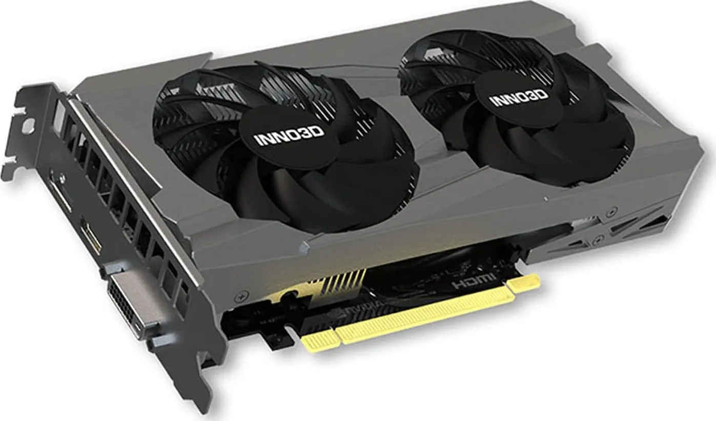 Inno3D NVIDIA GeForce RTX 3050 TWIN X2 V2 6 GB GDDR6 Graphics Card