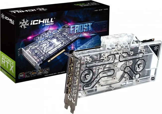 Inno3D NVIDIA GeForce RTX 3090 iChill Frostbite 24 GB GDDR6X Graphics Card