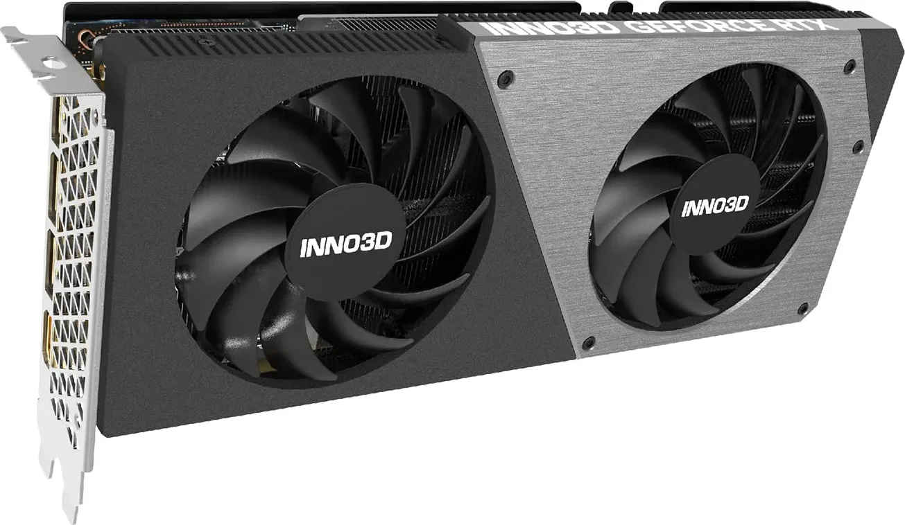 Inno3D NVIDIA GeForce RTX 4070 Twin X2 OC 12 GB GDDR6X Graphics Card