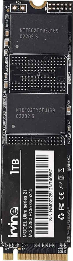 Irvine Ultra Series 21 1TB M.2 2280 Internal Solid State Drive