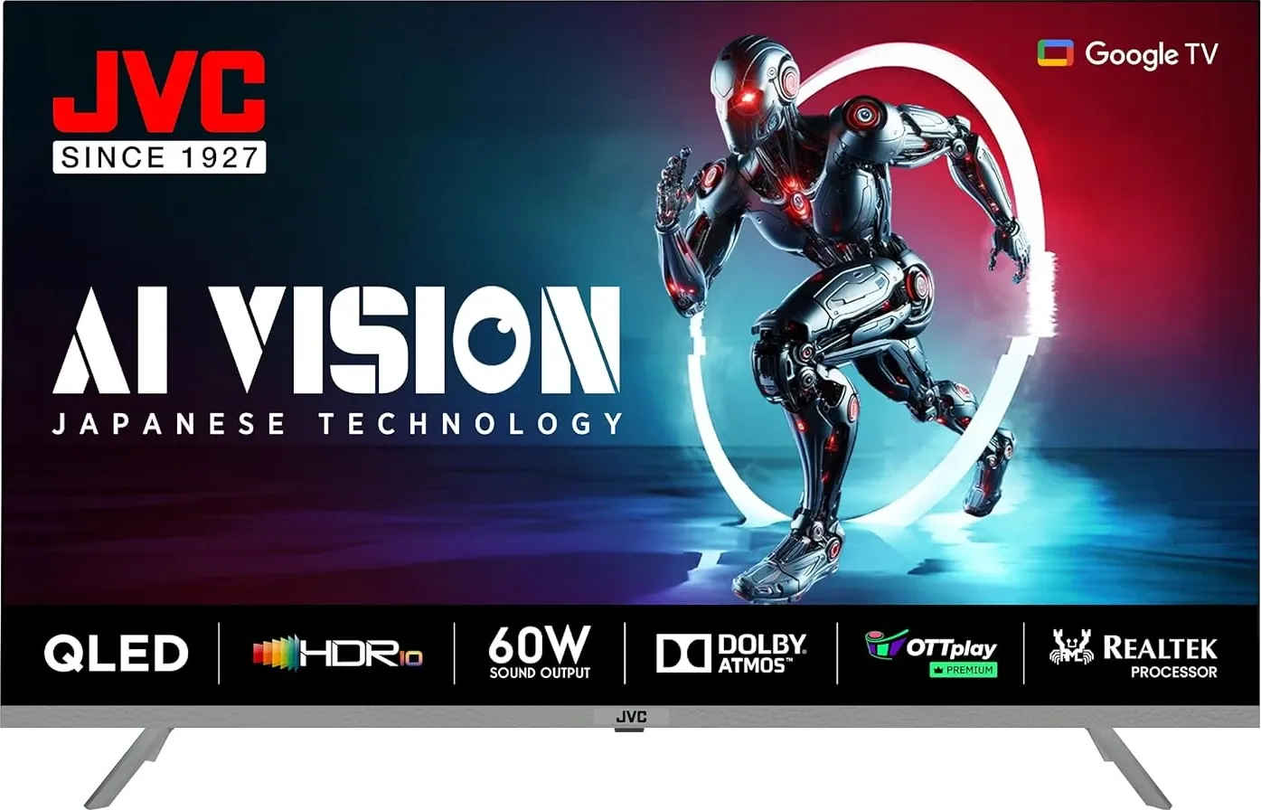 JVC 65NQ7165C 65 inch Ultra HD 4K Smart QLED TV