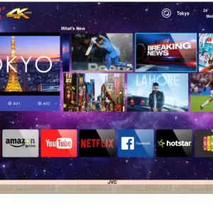 JVC LT-55N7105C 55-inch Ultra HD 4K Smart LED TV