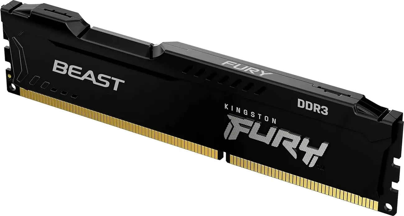 Kingston Fury Beast Black KF316C10BB/8 8 GB DDR3-1600 Desktop RAM