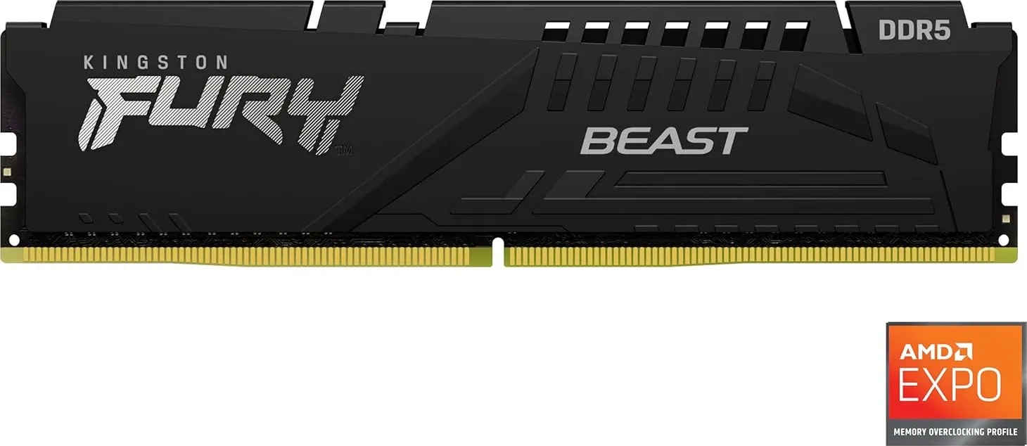 Kingston Fury Beast KF556C36BBE-16 16 GB DDR5-5600 Desktop RAM