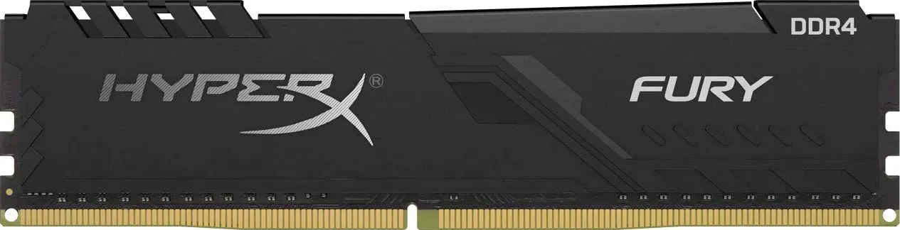 Kingston HyperX Fury Black HX424C15FB4/16 16 GB DDR4-2400 Desktop RAM